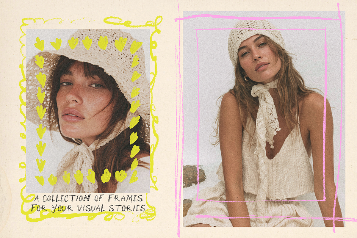 Sketchy Frames Collection, an Object Graphic by lerinartstudio (Photo 4 of 12)