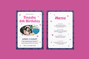 Grave Vibes Birthday Invitation, an Invitation Template by iDoodle Studio (Thumbnail 1 of 4)