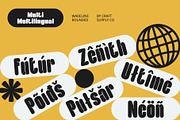 Wadeline Rounded, a Sans Serif Font by Craft Supply Co. (Thumbnail 3 of 8)