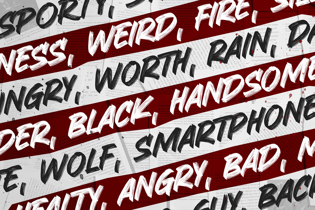 Granesta - Freestyle Brush, a Script Font by Arterfak Project (Photo 9 of 15)
