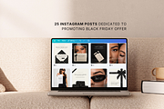 Black Friday Instagram post Template, a Social Media Template by Design Lush Studio (Thumbnail 4 of 8)