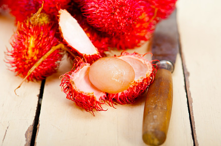fresh rambutan fruits, a Food & Drink Photo by keko64