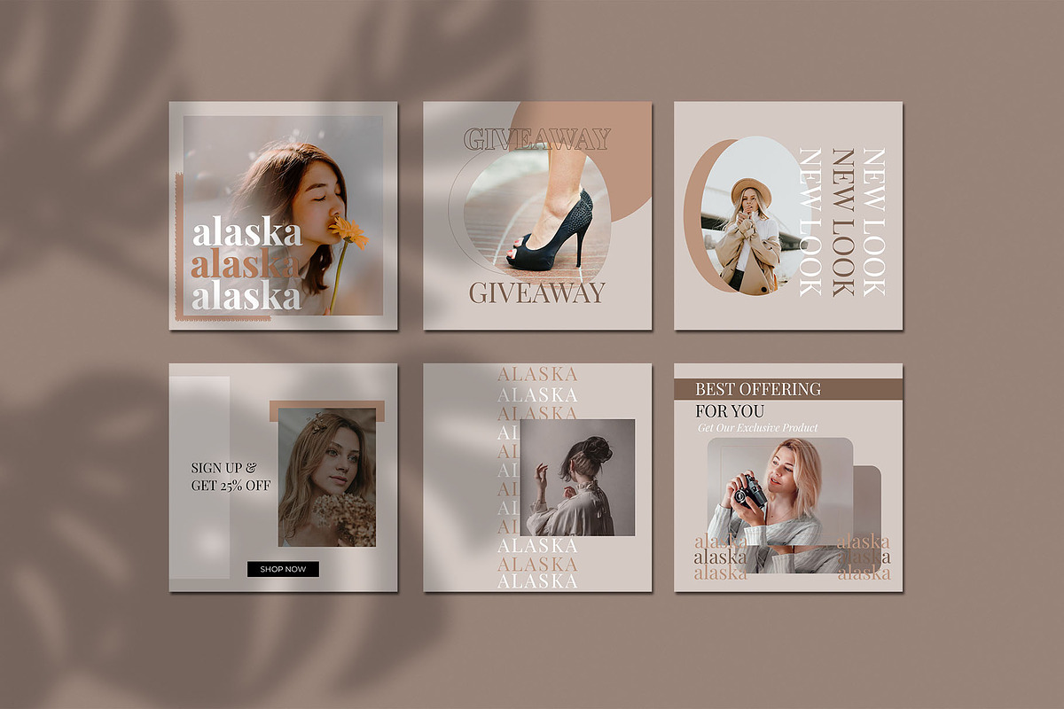 Alaska Instagram Post and Story, a Social Media Template by Compaq_Creative (Photo 4 of 10)