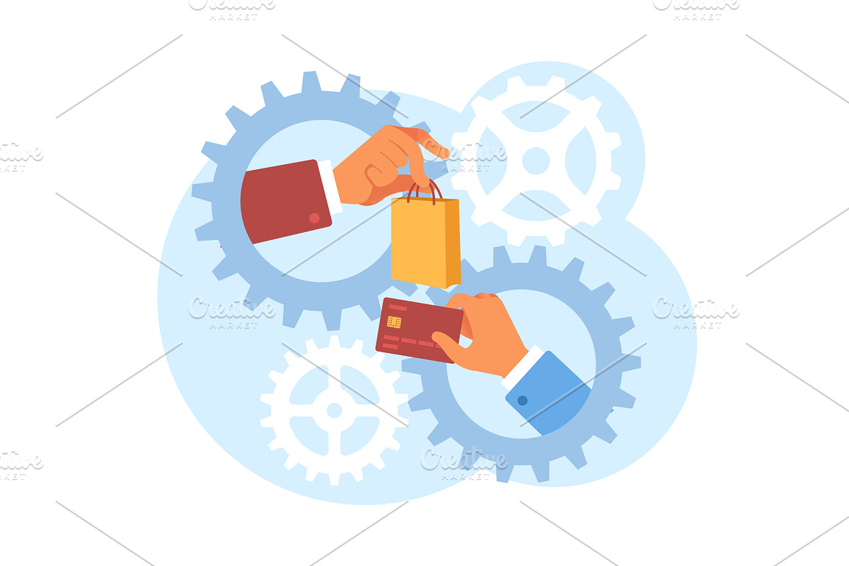 Personalized shopping. Money and, a Finance Illustration by YummyBuum