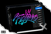 Lettering Brush (SALE), a Brush Add-On by danusetyaji (Thumbnail 2 of 5)