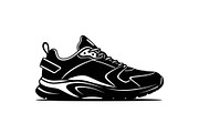 Sneaker Silhouette Vector Bundle, an Illustration by Designs_River (Thumbnail 31 of 48)