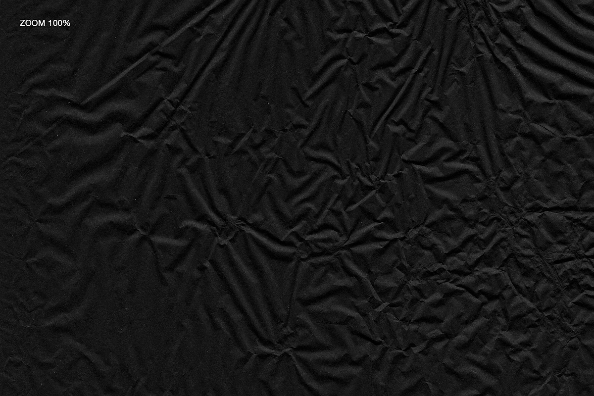 Black Crumpled Paper Textures, a Texture Graphic by pixelbuddha.net (Photo 7 of 7)