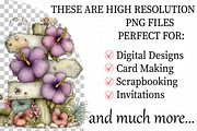 Whimsical Summer Wooden Sing Clipart, an Illustration by Daily.Designs (Thumbnail 2 of 7)