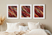 Glitter Gold Ruby Red Agate Papers, a Background Graphic by V Design Creator (Thumbnail 6 of 12)