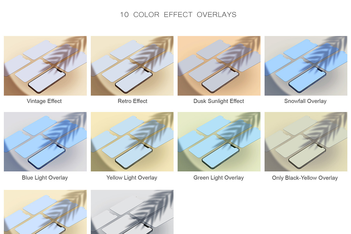 ALL 3D iPHONE MOCK-UP BUNDLE VOL-4, an iPhone Mockup by Graphicsworld125 (Photo 18 of 21)
