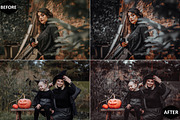 12 Day of the Dead Photoshop Actions, an Action Add-On by Hue Palettte Studio (Thumbnail 2 of 10)