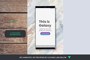 Animated Galaxy Note 9 Mock-Ups, an iPad Mockup by Modern Studio (Thumbnail 3 of 3)