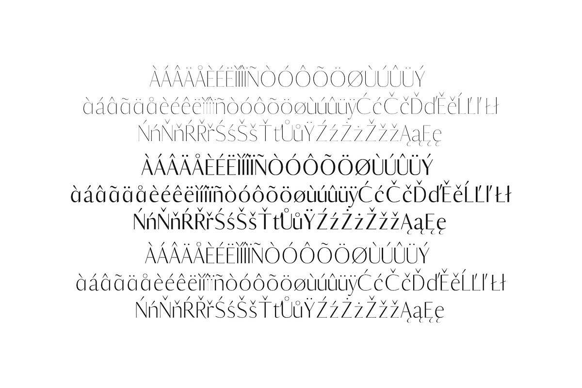 Berton Sans Serif 3 Font Family Pack preview 4