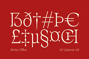 AV Galveria - Display Serif Font, a Serif Font by Uncarving (Thumbnail 9 of 20)