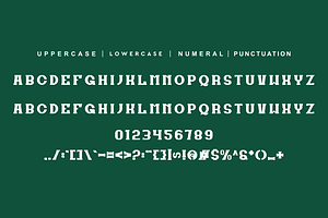 Batline Regular & Outline Serif Font