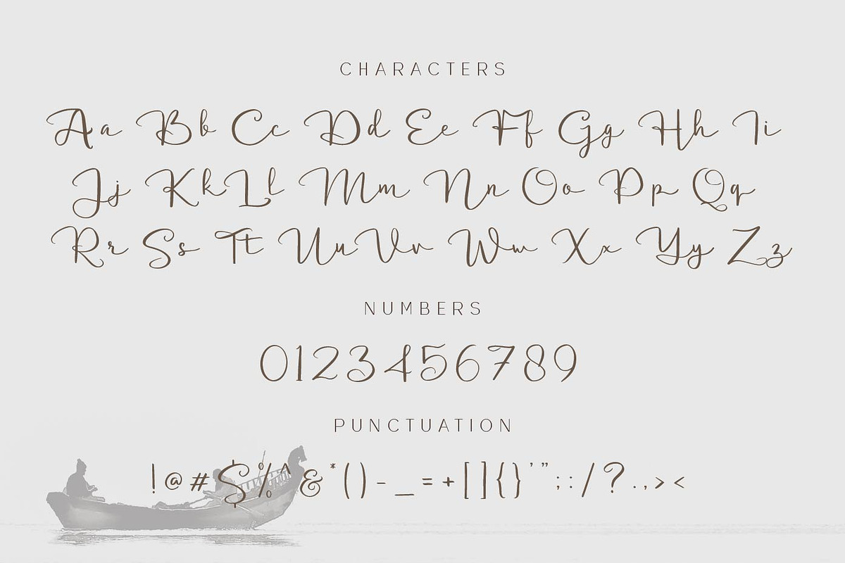 Delanggi - Handwritten Script Fonts, a Script Font by Patria Ari (P4tcreativa) (Photo 8 of 9)