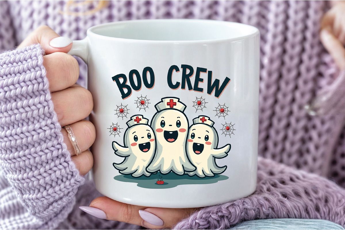 Boo Boo Crew Sublimation, a Graphic by Libby Wishes (Photo 4 of 5)