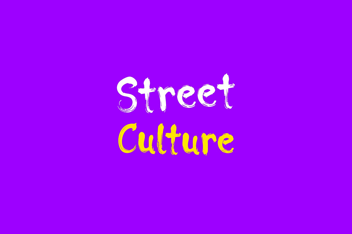 Unkempt Paint Decorative Font, a Handwritten Font by Graphic Spirit (Photo 3 of 8)