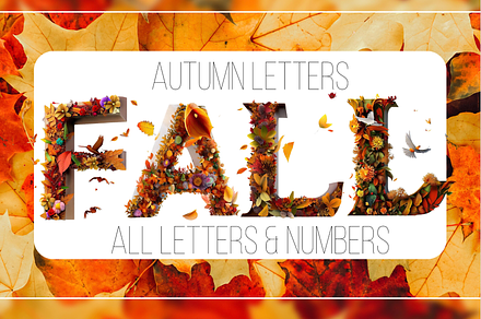 Fall Alphabet Fall Letters