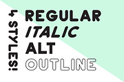 Samson Typeface, a Sans Serif Font by MikeHill (Thumbnail 3 of 4)