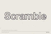 Overprint Outline TM – Grungy Sans, a Sans Serif Font by Type Mania (Thumbnail 6 of 10)