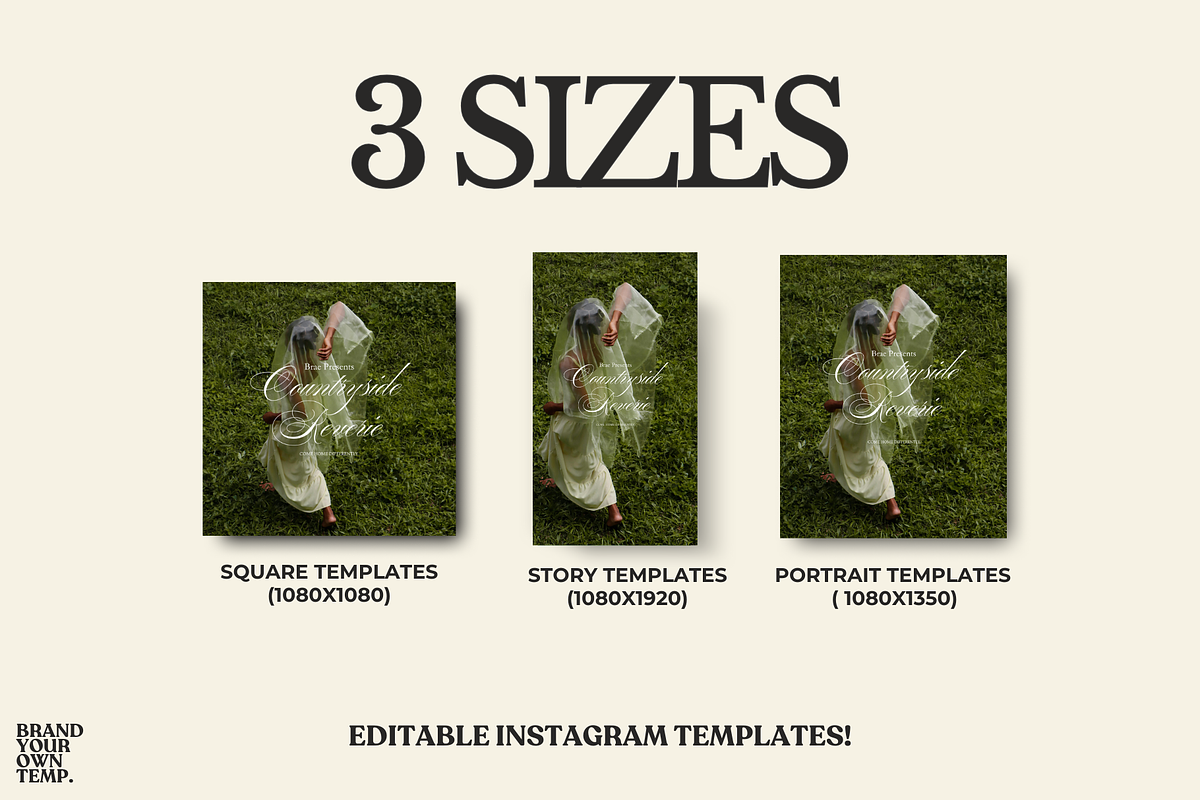 Brae: Romantic Countryside Templates preview 5