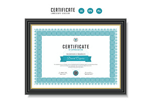 109. Clean Certificate Template