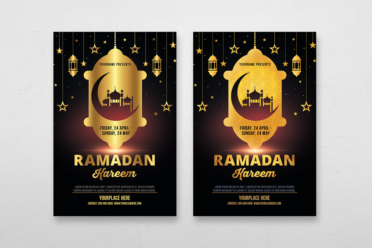 Ramdan Kareem, a Flyer Template by DesignWorkz