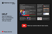 T-Shirt Mock-Up Set, a Shirt Mockup by Freeman Studio (Thumbnail 6 of 15)