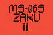 JWV - MECH MONO, a Sans Serif Font by Jordan Warren Visuals (Thumbnail 5 of 9)