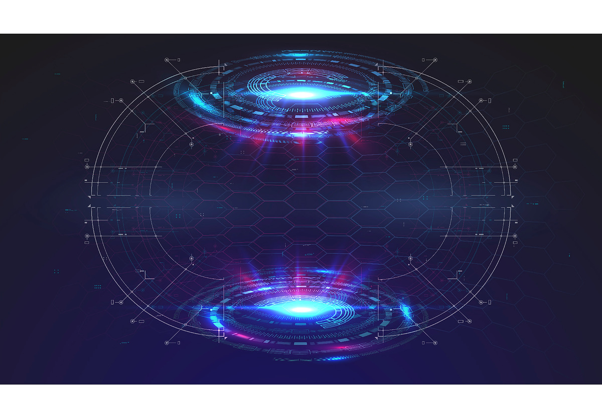 Abstract Futuristic Template, a Technology Illustration by Andrew_Derr (Photo 10 of 12)