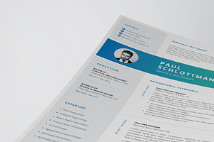 Clean And Modern Resume/CV Template