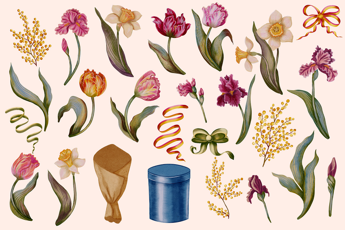 Hello Spring, a Pattern Graphic by Andre_Eva (Photo 3 of 9)