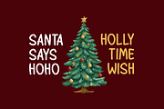 Santa Magic Typeface, a Handwritten Font by Seemly Fonts (Thumbnail 3 of 6)