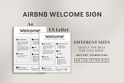 Airbnb Welcome Sign Template, a Templates & Theme by Snapybiz (Thumbnail 9 of 10)