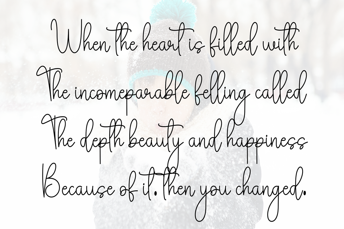 Valentines, a Handwritten Font by InermediaSTUDIO (Photo 7 of 8)