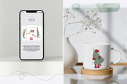 Noel hand drawn Christmas set, a Decorative Illustration by brialinas (Thumbnail 8 of 9)