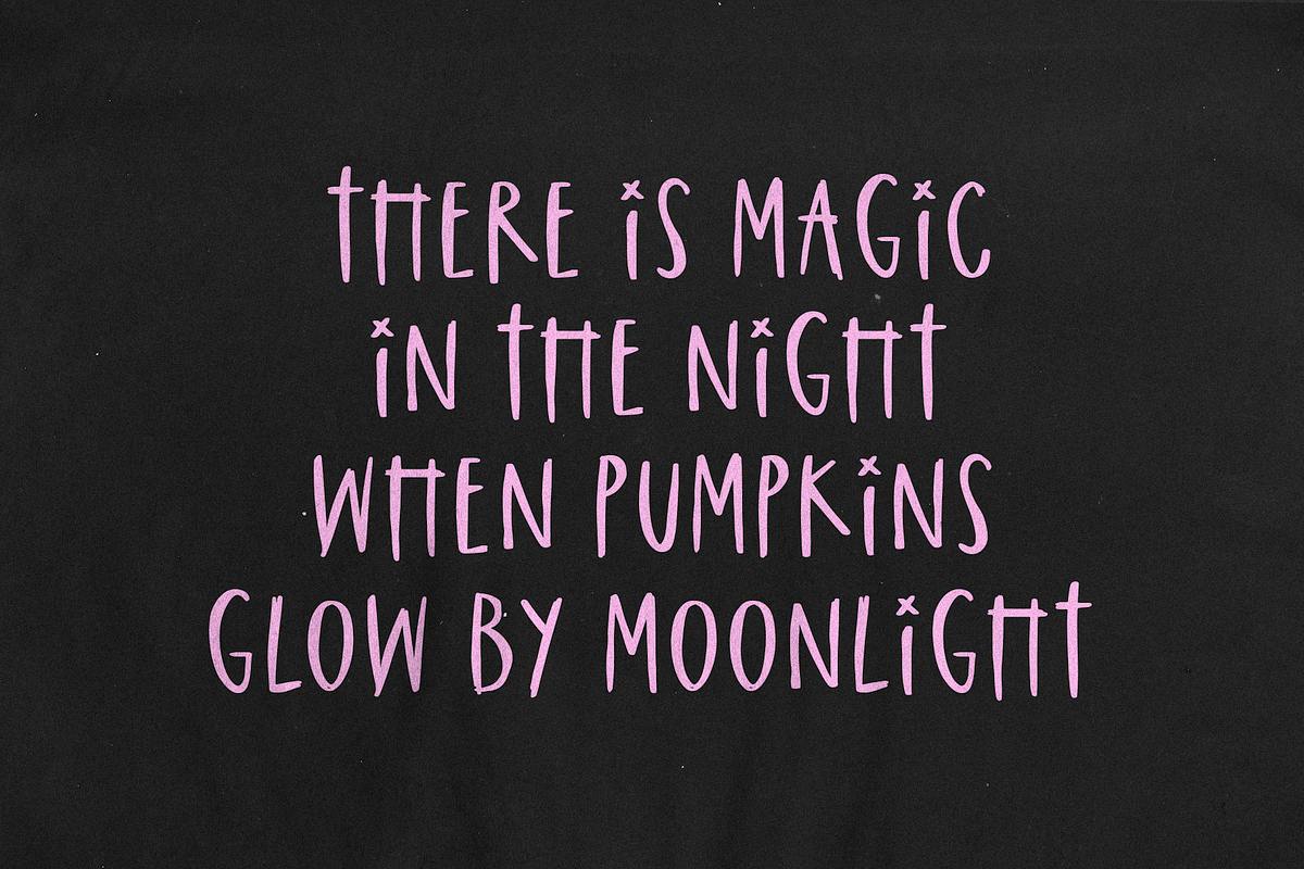 Witchy Vibes | Spooky Halloween Font, a Font by KA Designs (Photo 7 of 9)