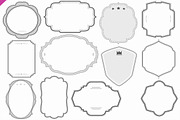 Retro frames pack, a Graphic by Pelican graphics (Thumbnail 2 of 4)