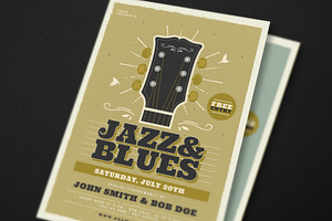 Jazz & Blues Music Flyer