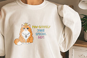 Cat and Animals Funny Birthday PNG, a Graphic by GlitterCraft (Thumbnail 39 of 101)