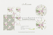 Bloom | Wedding Watercolor Florals, a Pattern Graphic by slowlivecreate (Thumbnail 6 of 7)