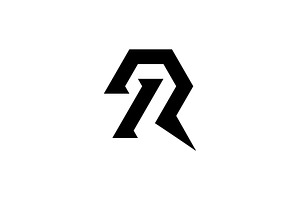 Premium Monogram Logo R