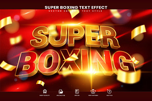 Super Boxing Editable Text Effect