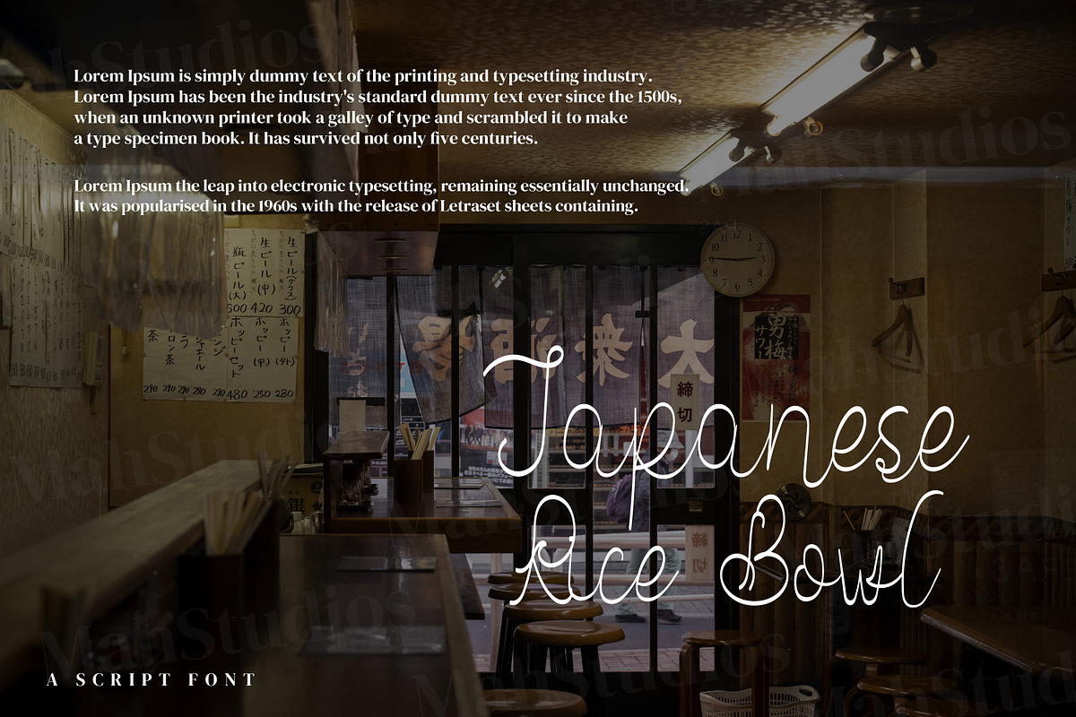 Abjoccy Script Fonts, a Script Font by mahstudios (Photo 4 of 14)