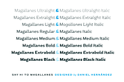 Magallanes, a Sans Serif Font by Latinotype (Thumbnail 3 of 3)