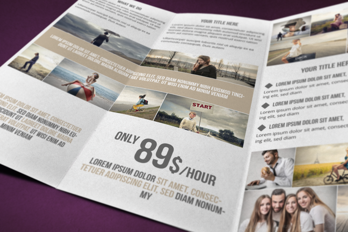 Photography Studio Brochure & Card, a Brochure Template by Creative Shop (Photo 6 of 6)