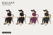 Elegant Women Illustrations, a Person Illustration by moja doodle (Thumbnail 2 of 10)