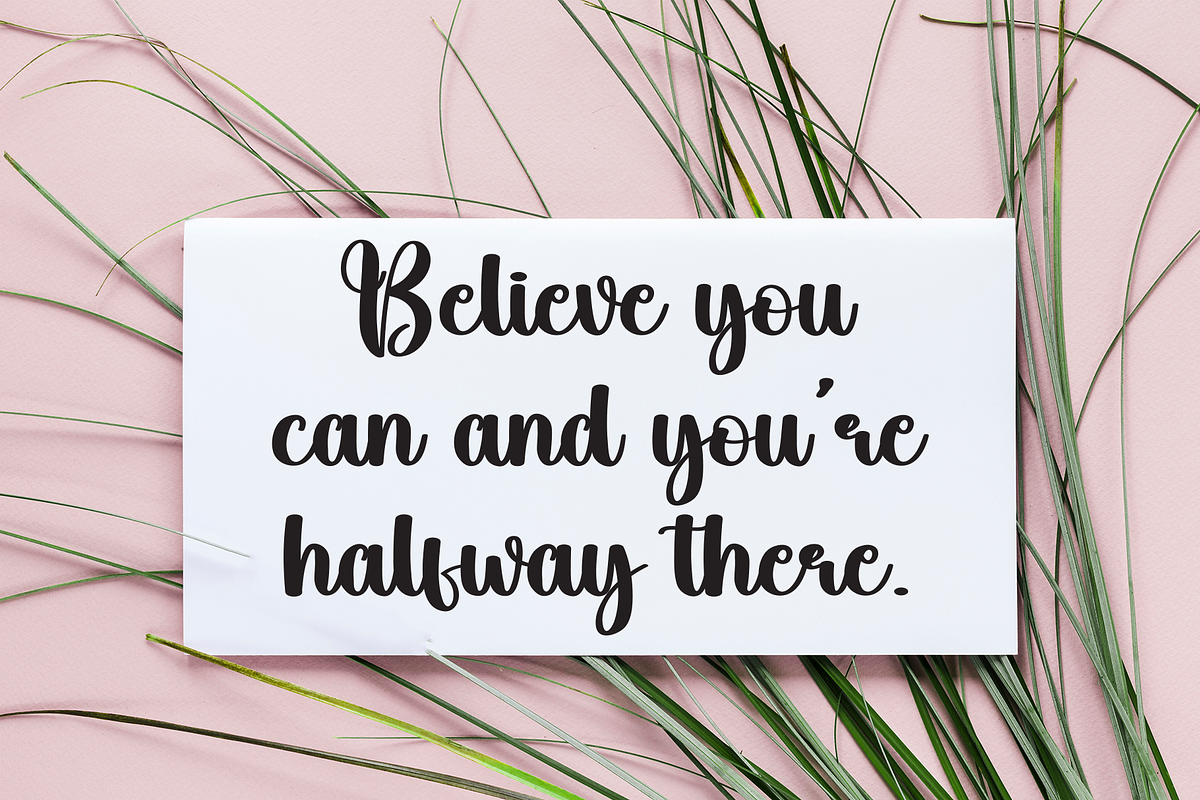Humble Christmas | Script Font, a Handwritten Font by Scratchones (Photo 5 of 8)