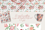 Modern Bridal Floristry Berry Pink, a Decorative Illustration by Catch the Dream Art (Thumbnail 13 of 14)